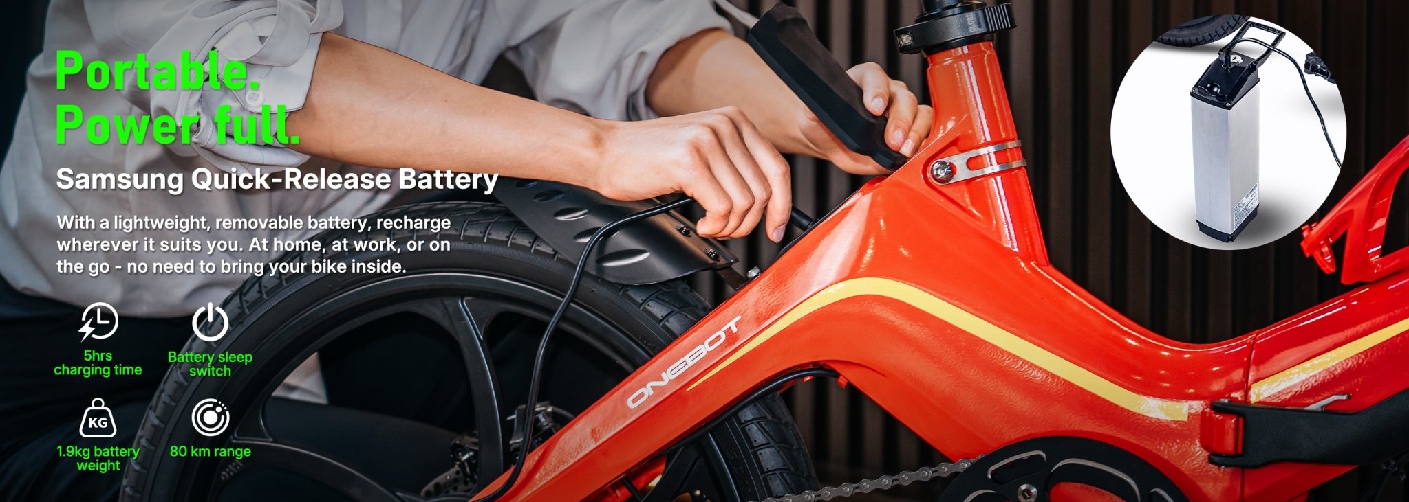 Bicicletta ONEBOT S9 Eagle E-bike (EU) - PORTABILE.EU