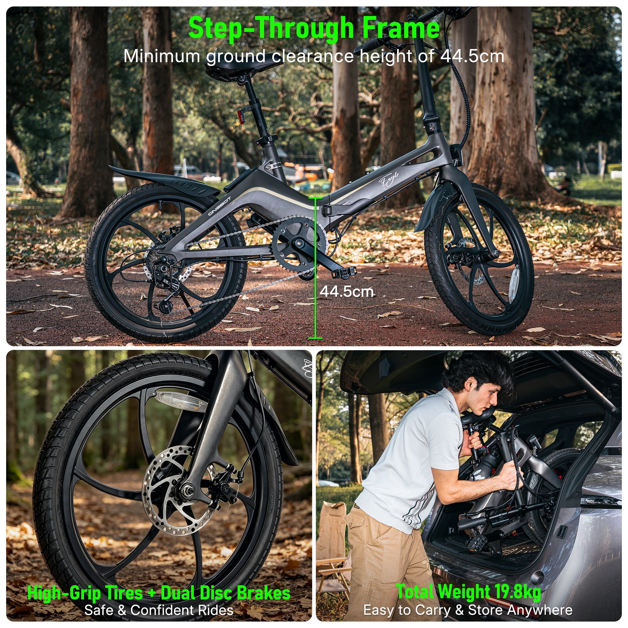 Bicicletta ONEBOT S9 Eagle E-bike (EU) - PORTABILE.EU