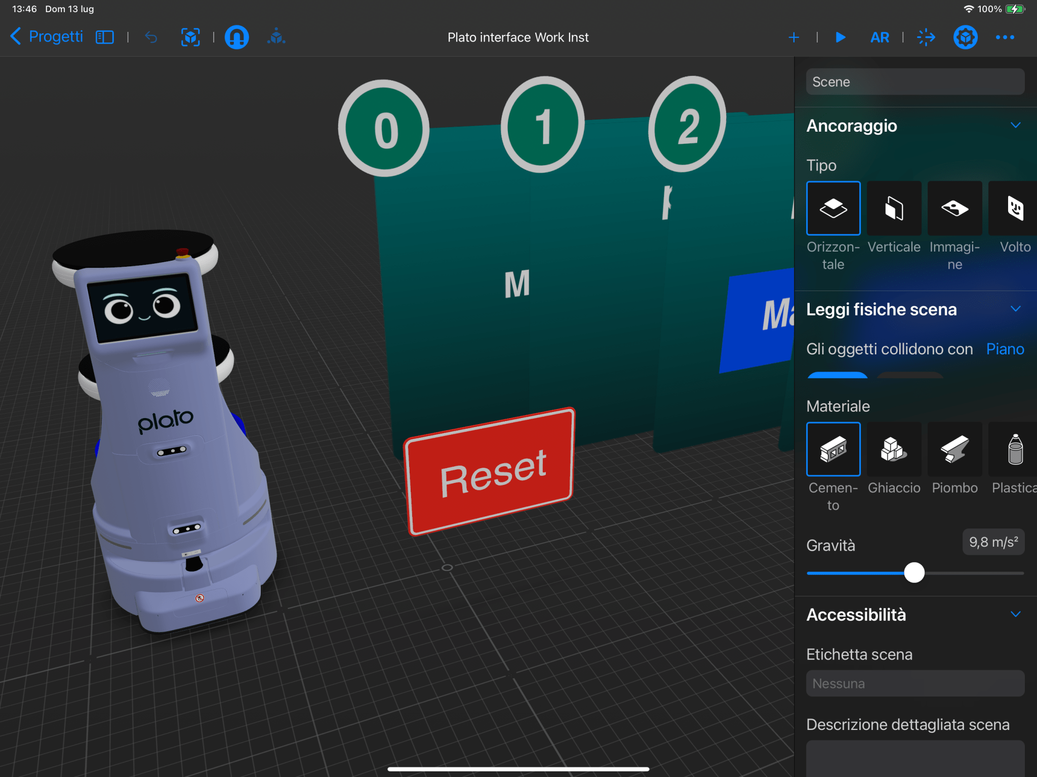 STRUZIONI DI LAVORO IN REALTÀ AUMENTATA CON APPLE REALITY COMPOSER - PORTABILE.EU